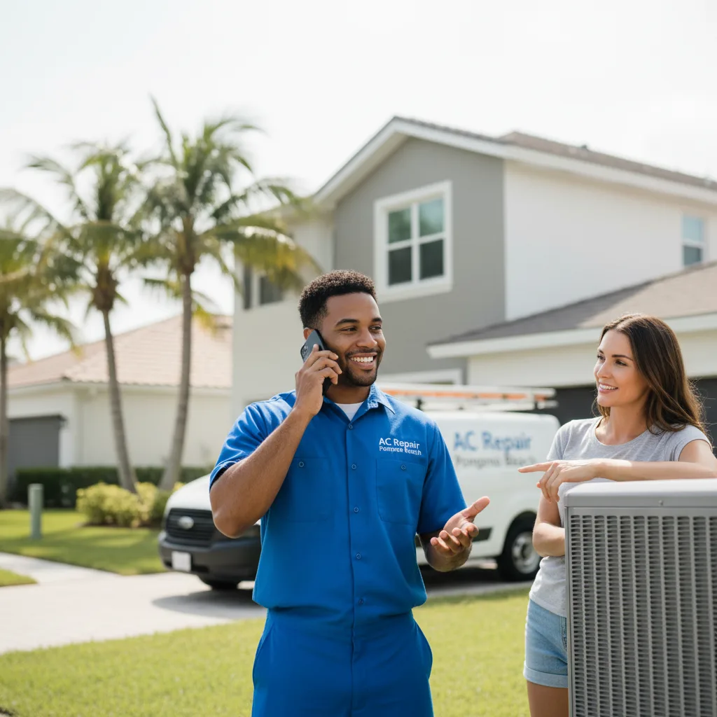 AC Repair Pompano Beach customer support in Hager City